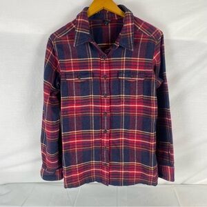 Patagonia Long Sleeve Fjord Flannel Shirt Size medium